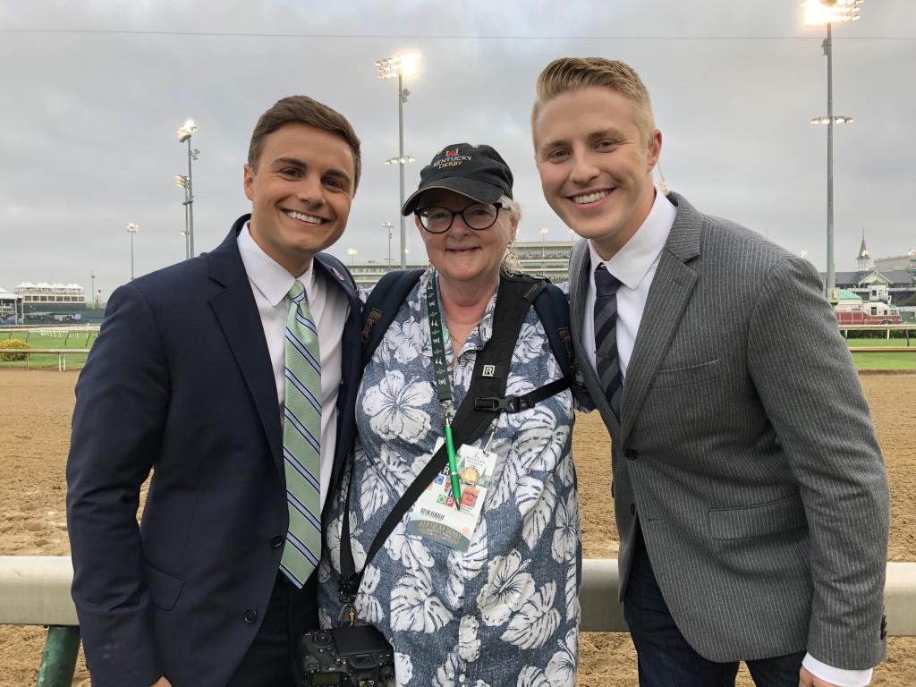 Daniel and Rob with author Julie June Stewart. (Julie June Stewart photo)